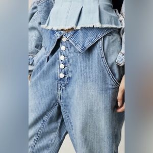 We the Free Noah Foldover Harem Jeans. BNWT!